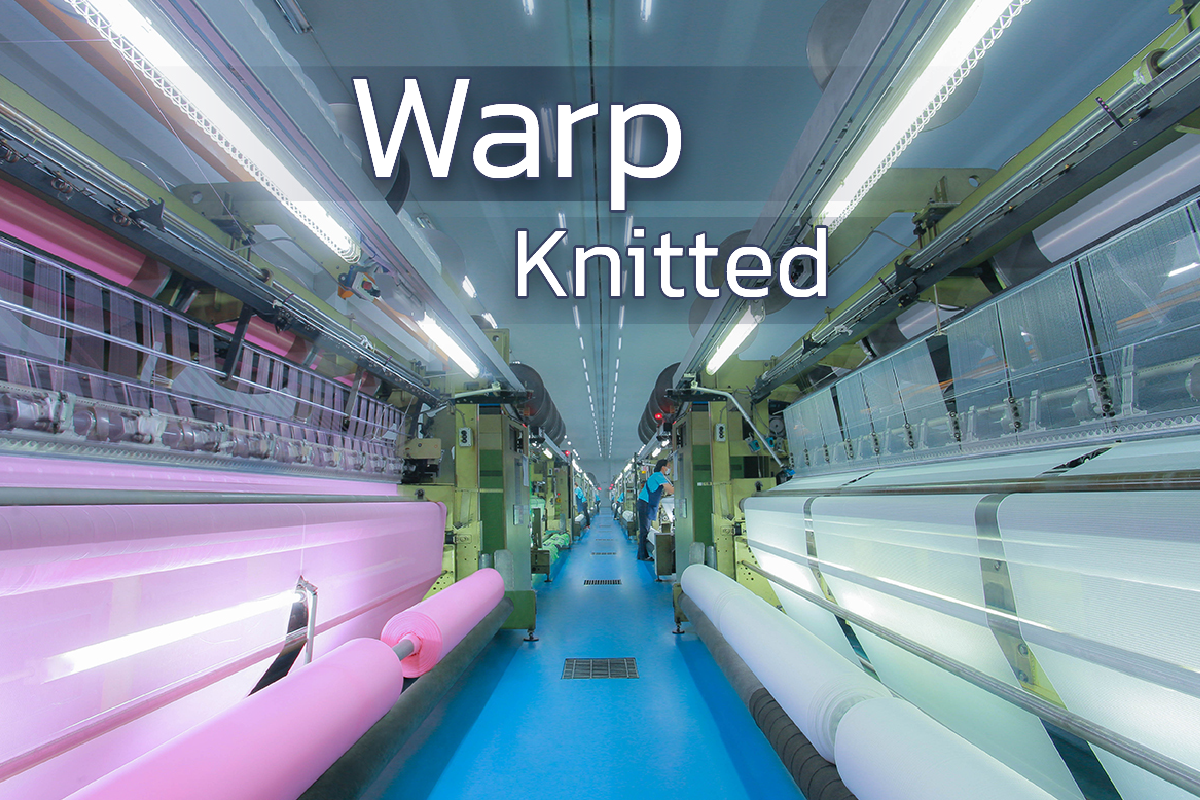 Warpknitted