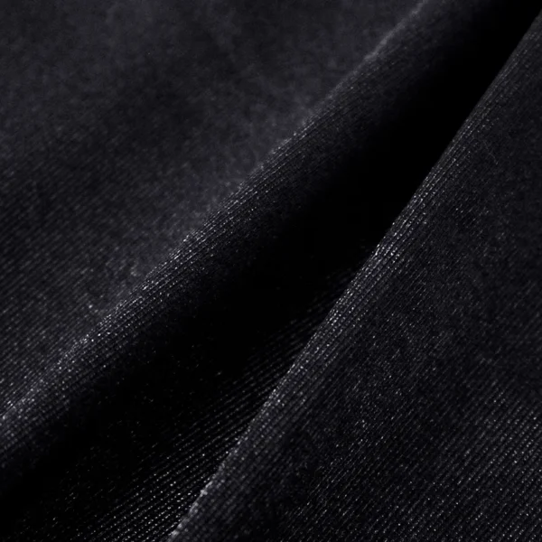 black tricot satin ts3074-4