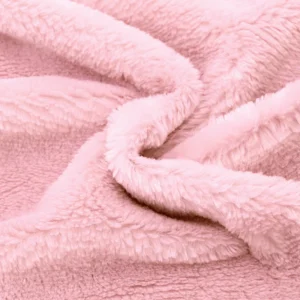 pink faux rabbit fur rf90005-1