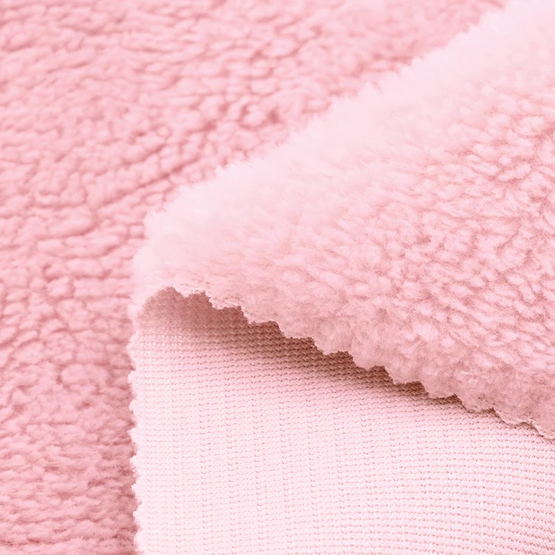 pink faux rabbit fur rf90005-2