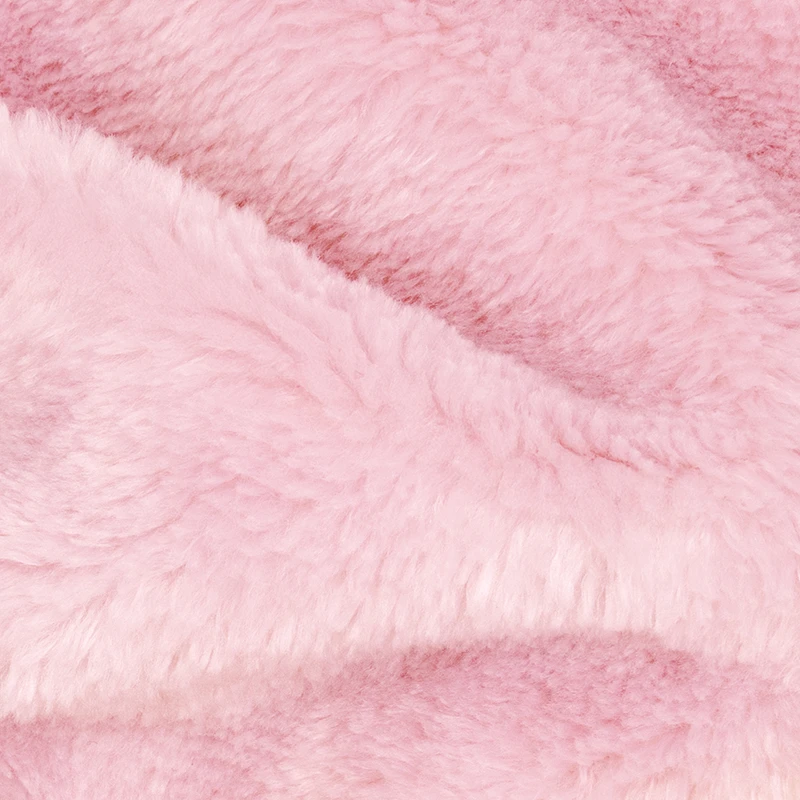 pink faux rabbit fur rf90005-4