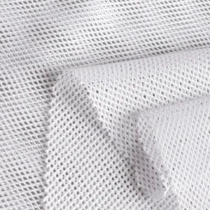 white tricot mesh tm4084-2