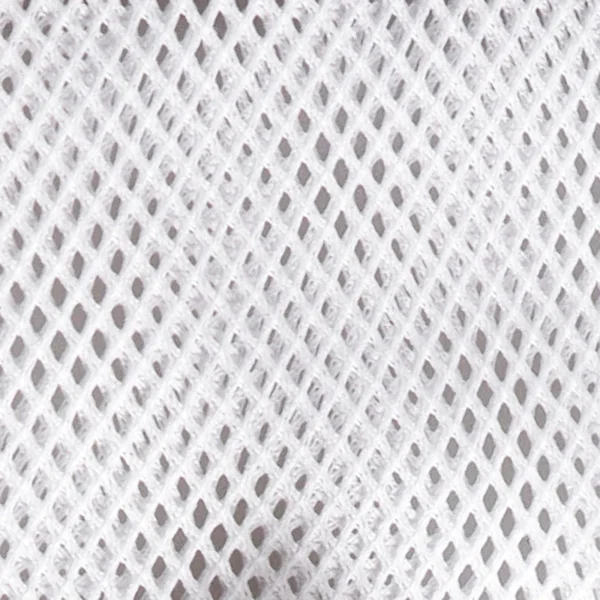 white tricot mesh tm4084-4