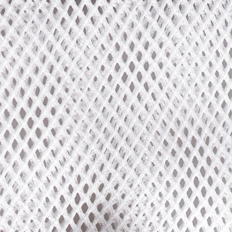 white tricot mesh tm4084-4