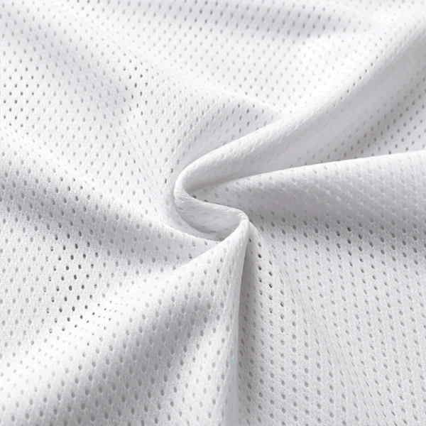 white tricot mesh tm4102-1