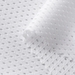 white tricot mesh tm4102-2