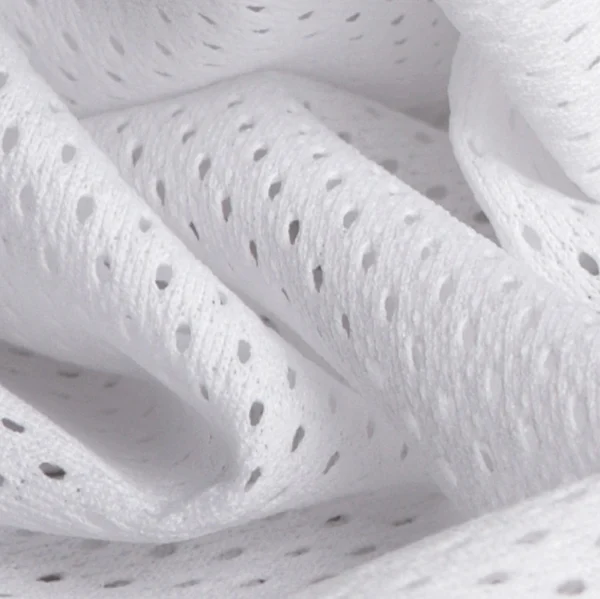 white tricot mesh tm4102-4
