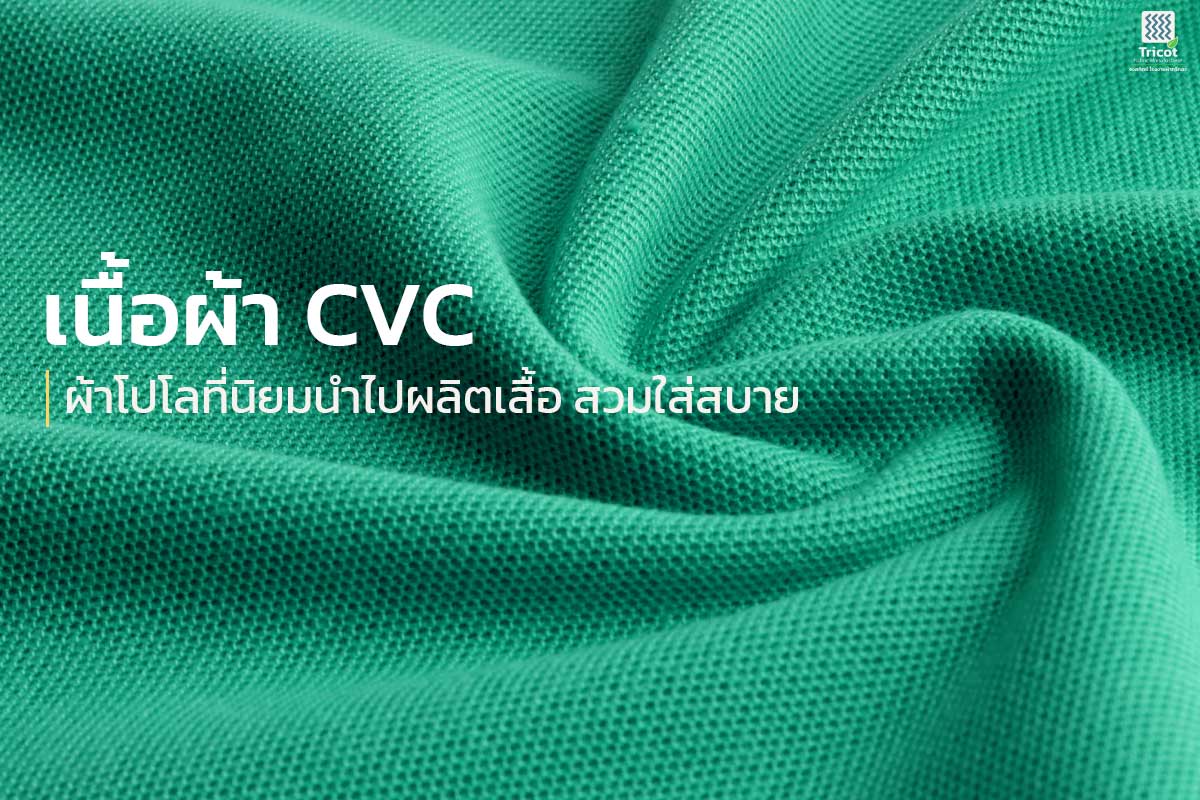 เนื้อผ้า CVC ผ้า โปโล เนื้อผ้า CVC